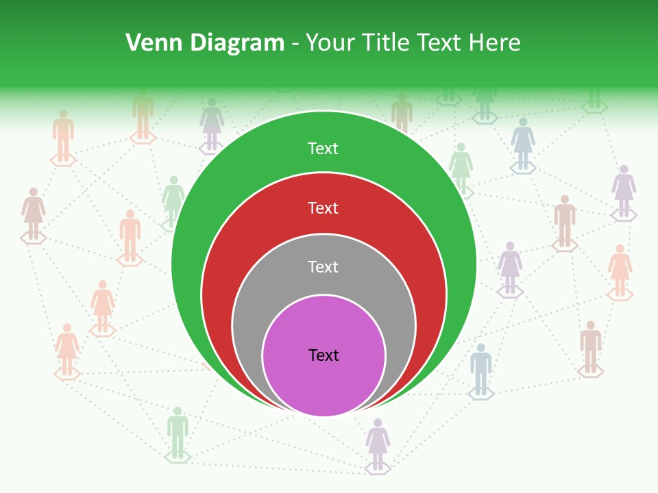 Graphic Technology Relationship PowerPoint Template