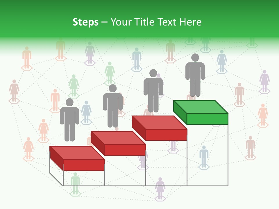 Graphic Technology Relationship PowerPoint Template