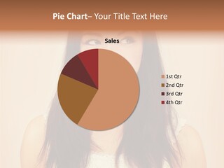 Portrait Satisfaction Hispanic PowerPoint Template