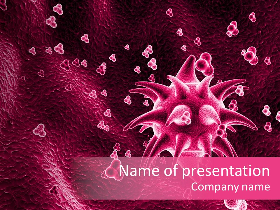 Sickness Death Medicine PowerPoint Template