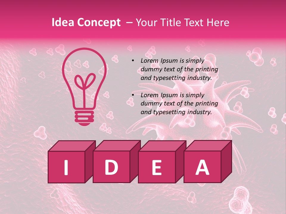 Sickness Death Medicine PowerPoint Template