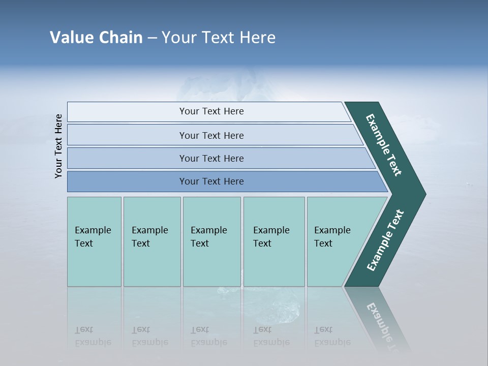 House Map Europe PowerPoint Template
