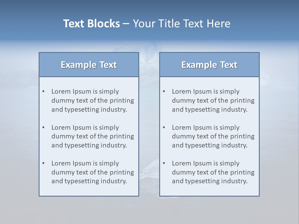House Map Europe PowerPoint Template