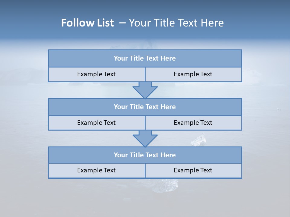 House Map Europe PowerPoint Template