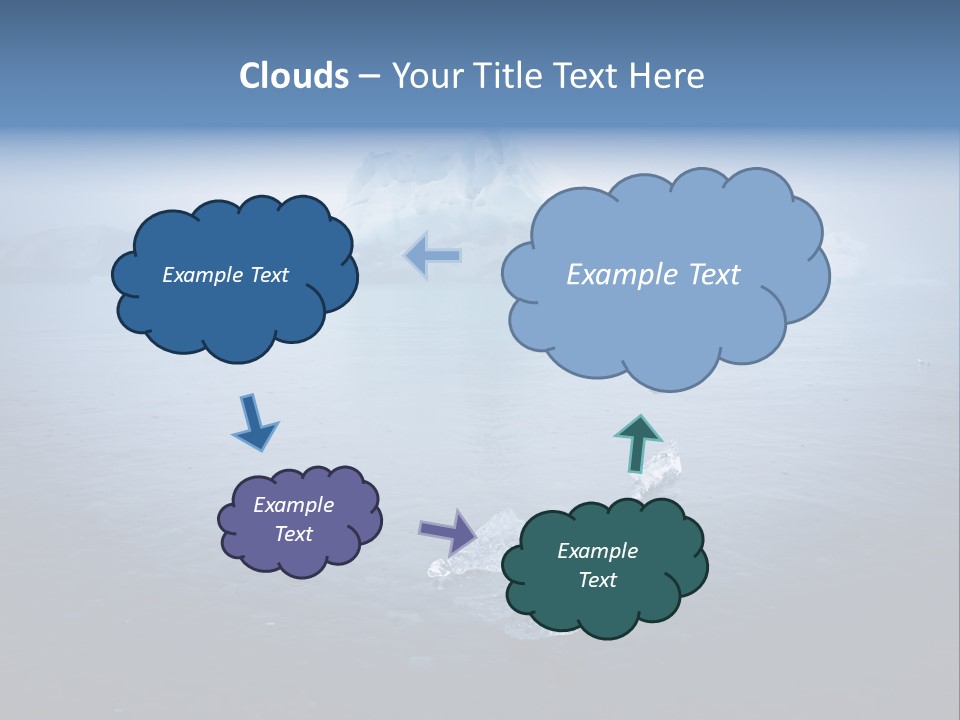 House Map Europe PowerPoint Template