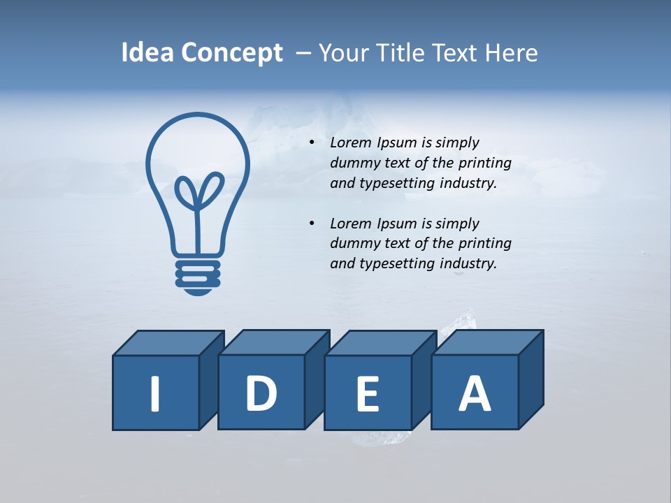 House Map Europe PowerPoint Template