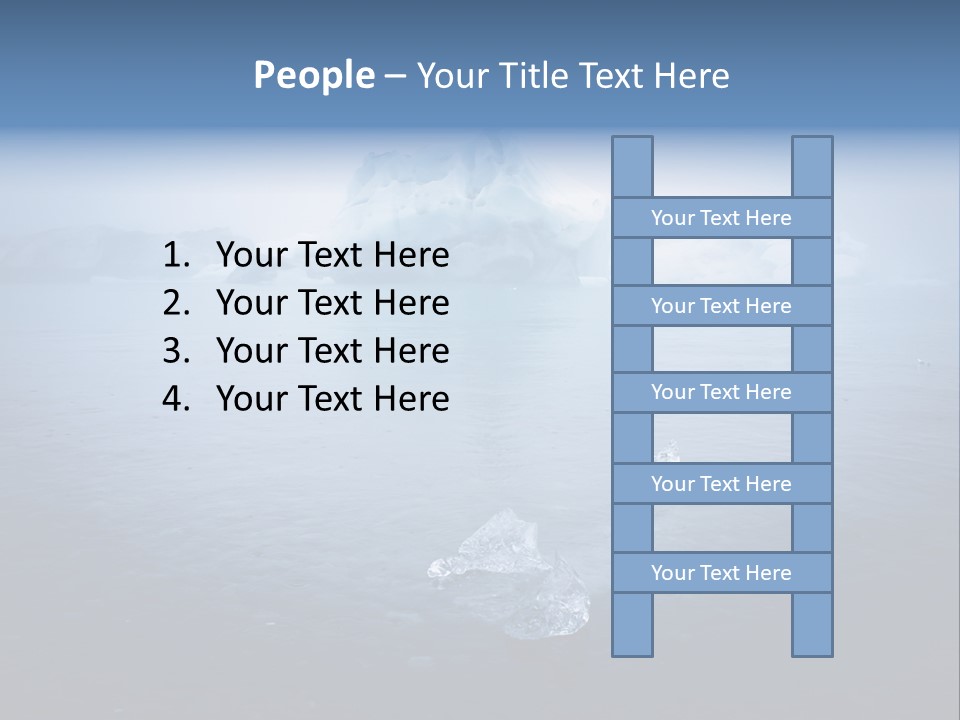 House Map Europe PowerPoint Template