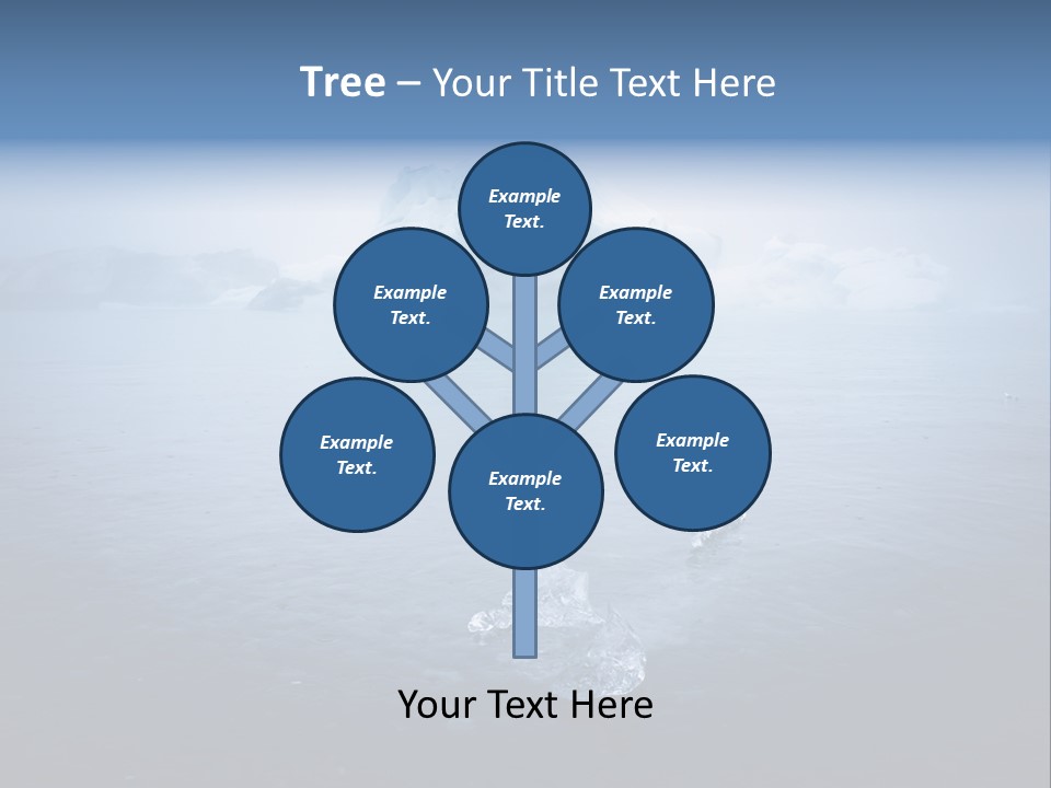 House Map Europe PowerPoint Template