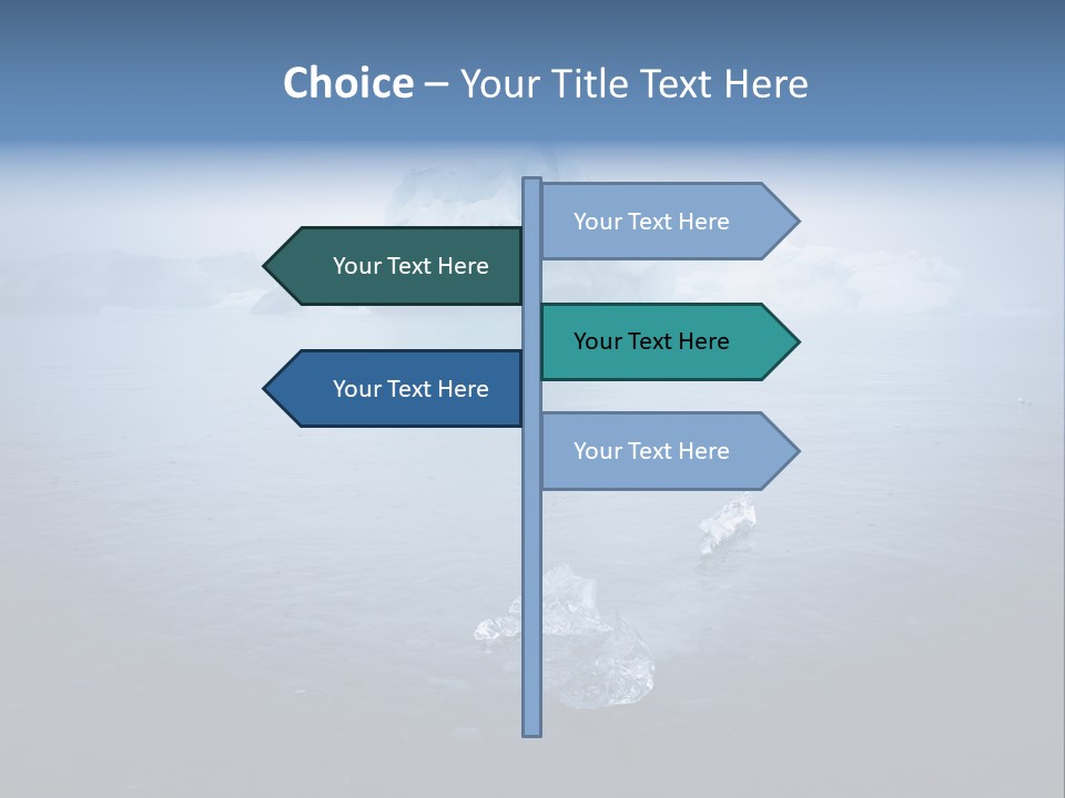 House Map Europe PowerPoint Template