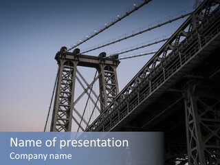 Looking New Cityscape PowerPoint Template