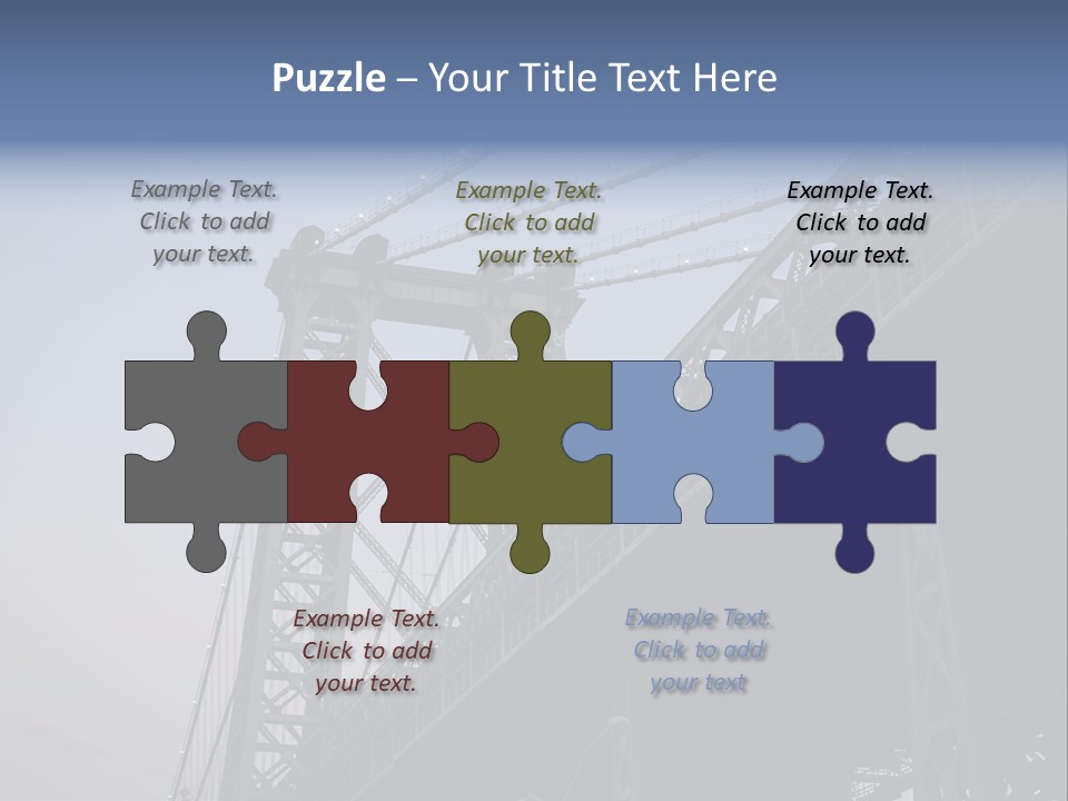 Looking New Cityscape PowerPoint Template