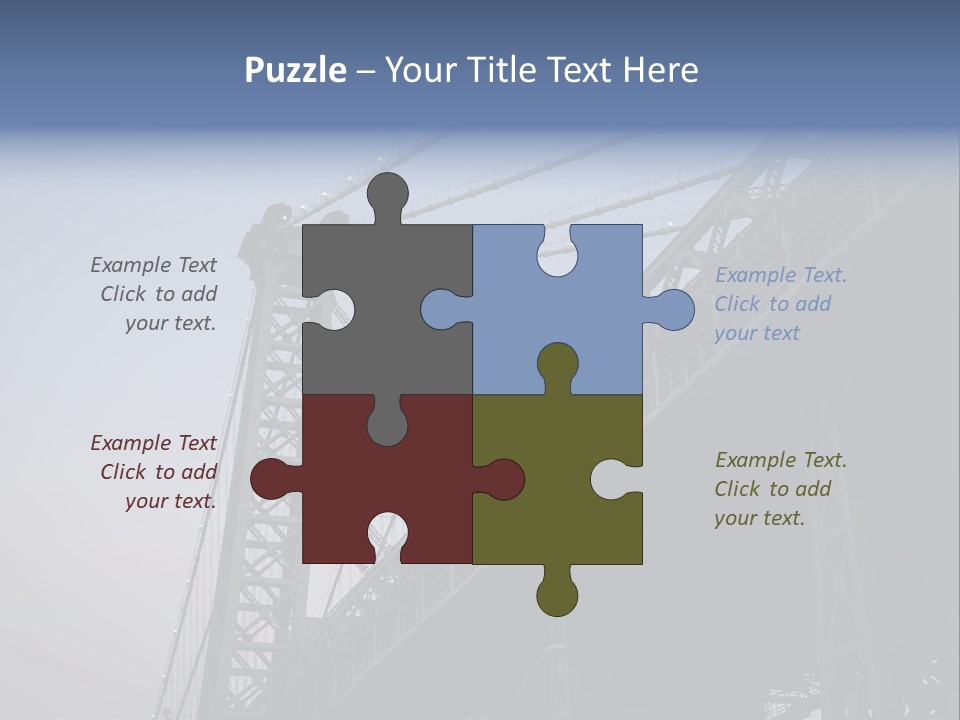 Looking New Cityscape PowerPoint Template