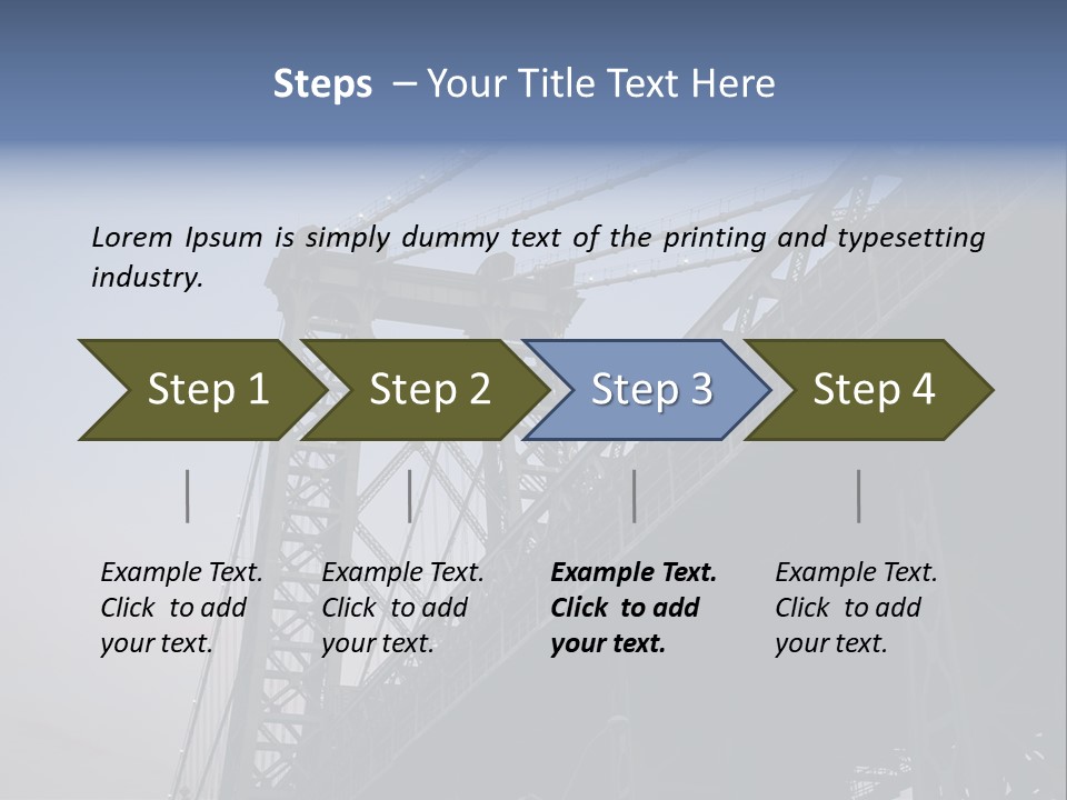Looking New Cityscape PowerPoint Template