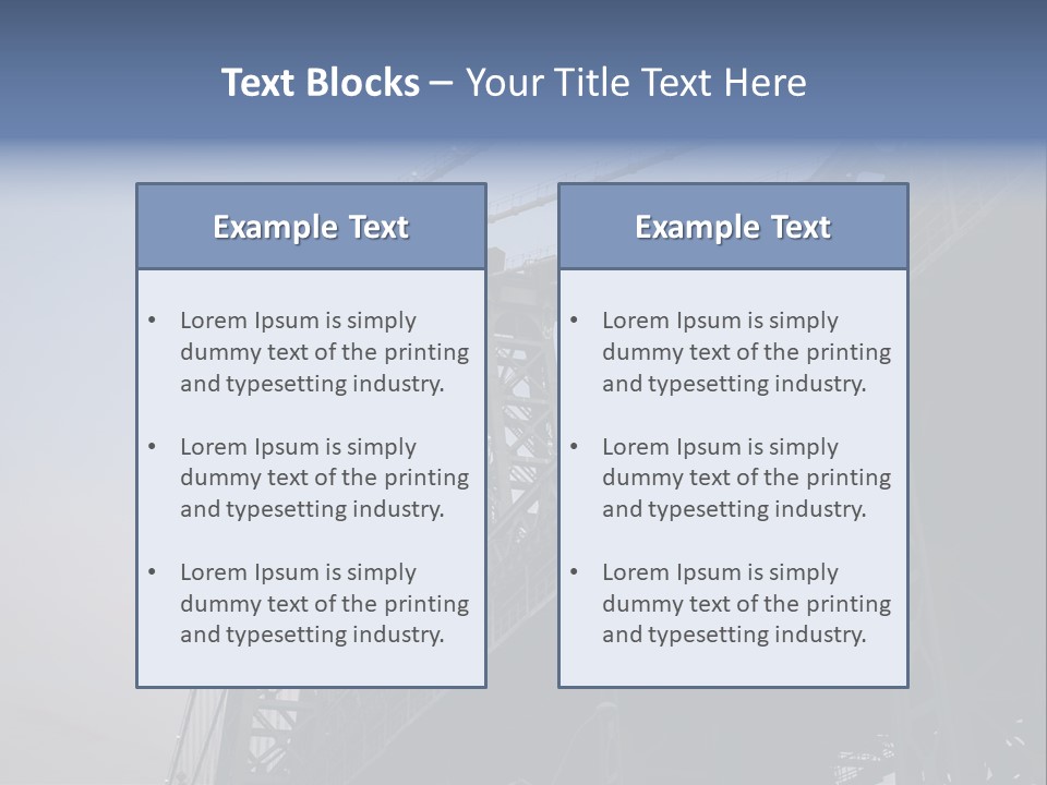 Looking New Cityscape PowerPoint Template