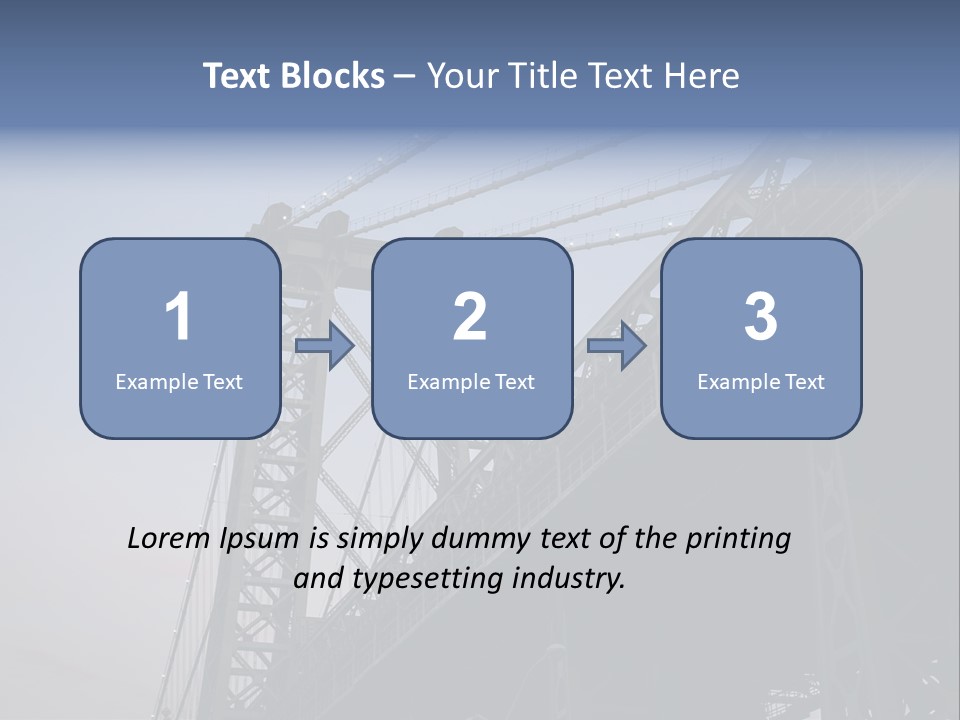 Looking New Cityscape PowerPoint Template