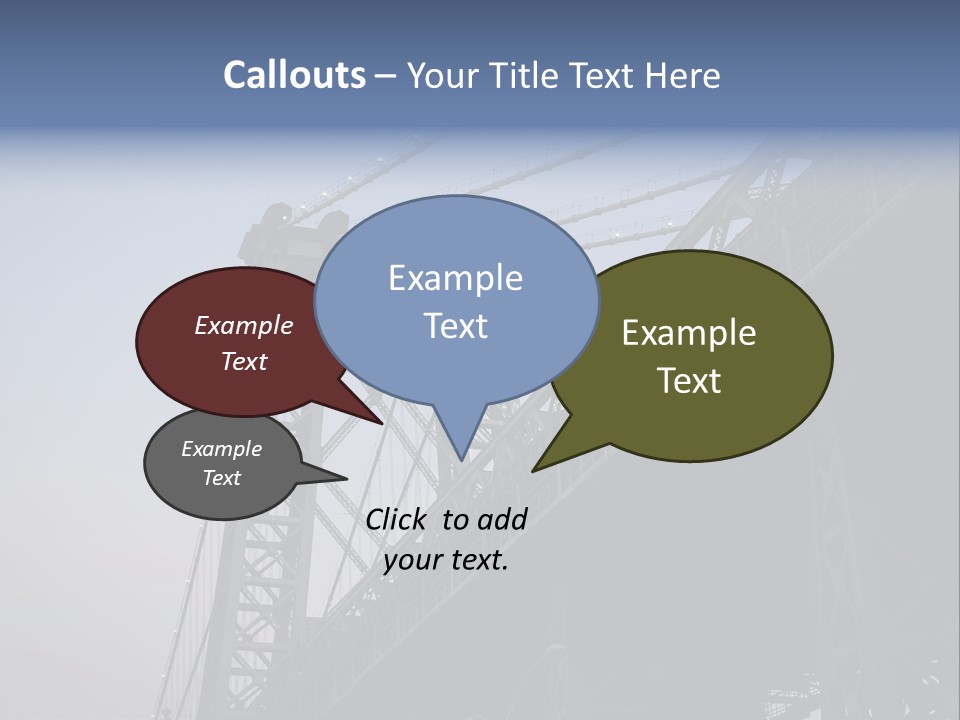 Looking New Cityscape PowerPoint Template