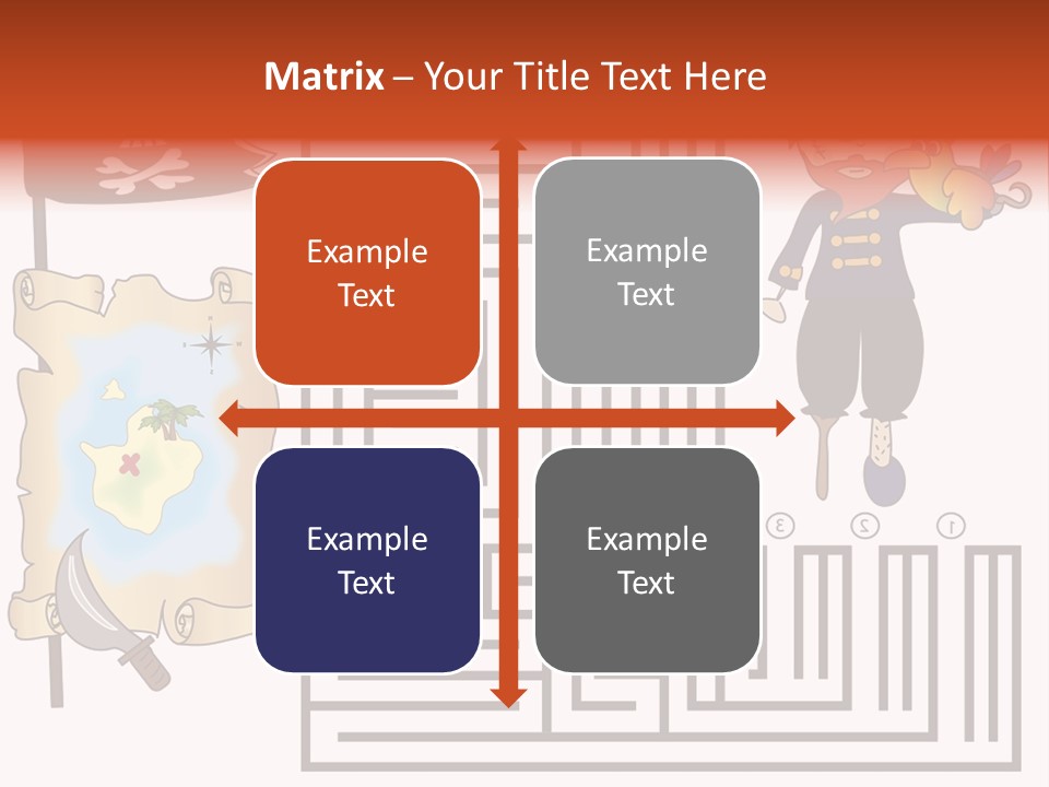 Kid Maze Gun PowerPoint Template