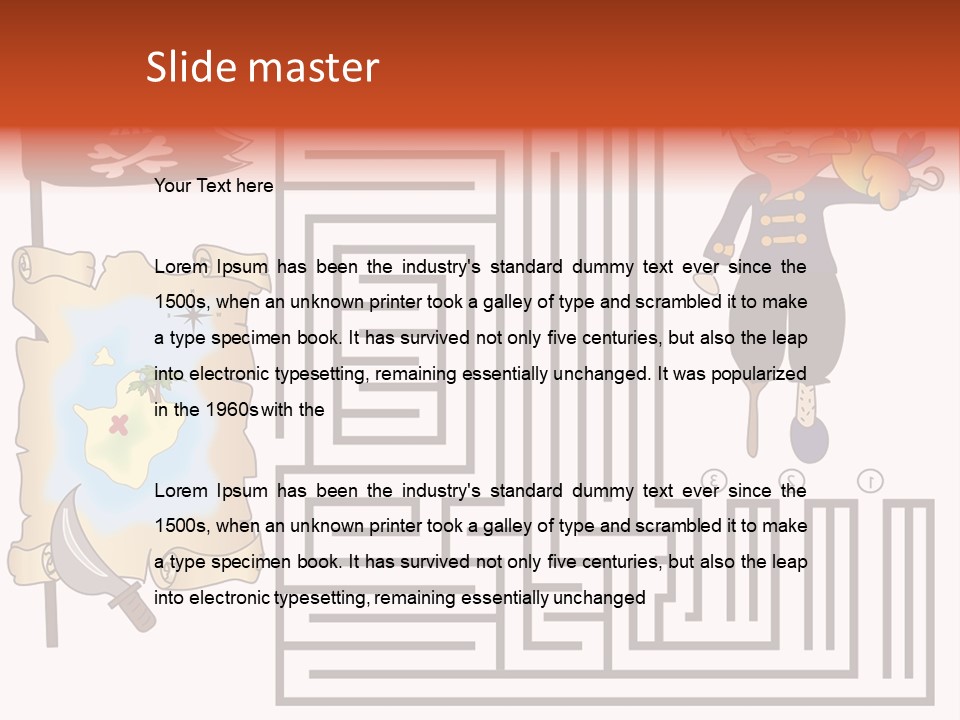 Kid Maze Gun PowerPoint Template
