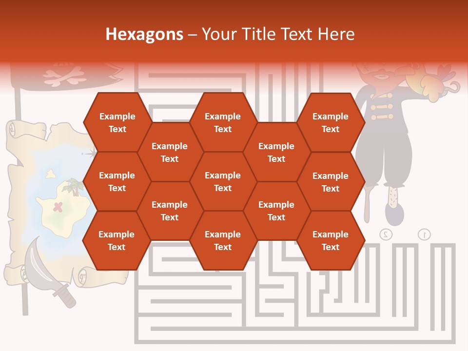 Kid Maze Gun PowerPoint Template