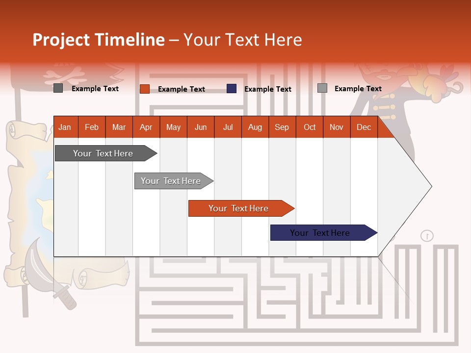 Kid Maze Gun PowerPoint Template