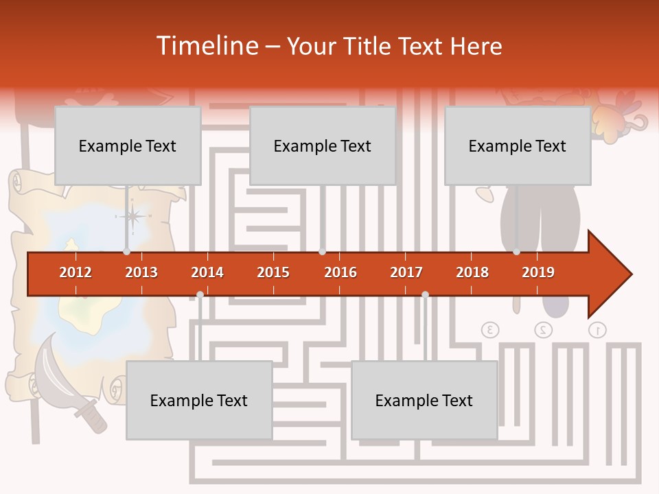 Kid Maze Gun PowerPoint Template