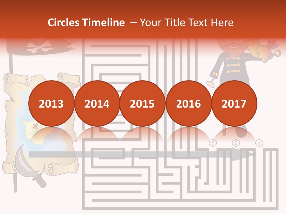 Kid Maze Gun PowerPoint Template