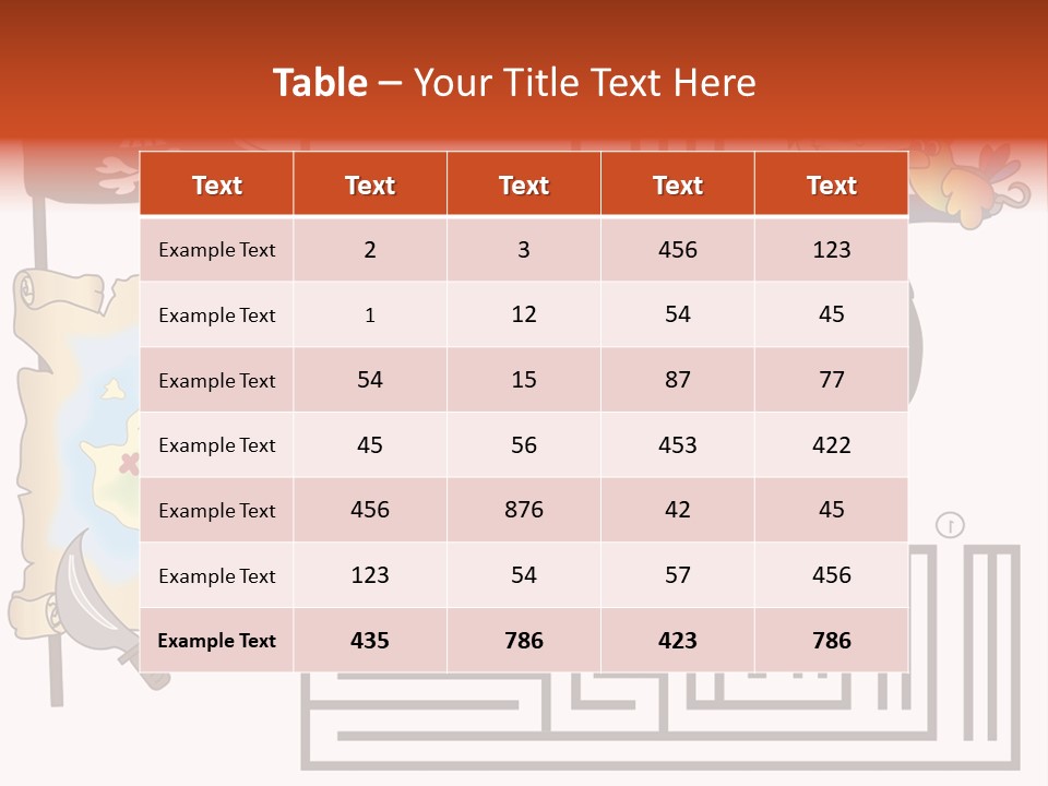 Kid Maze Gun PowerPoint Template