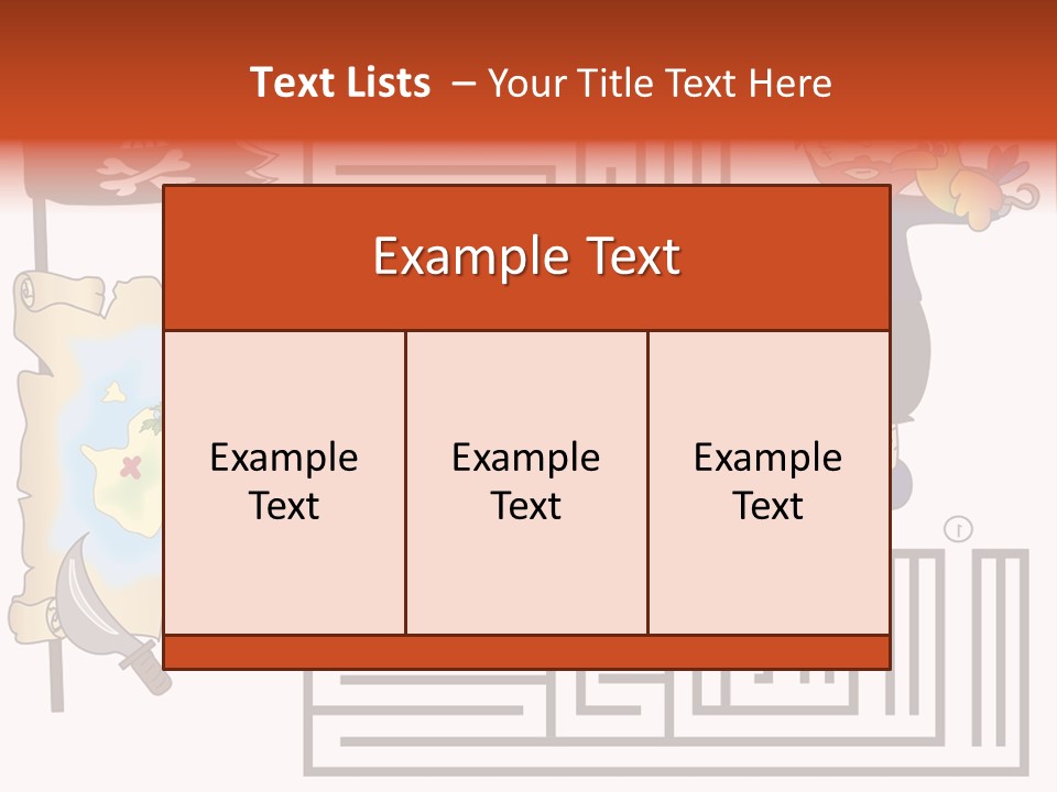 Kid Maze Gun PowerPoint Template