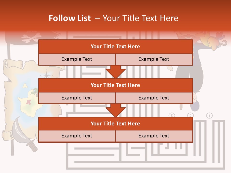 Kid Maze Gun PowerPoint Template