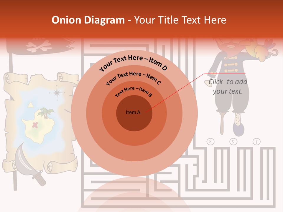Kid Maze Gun PowerPoint Template