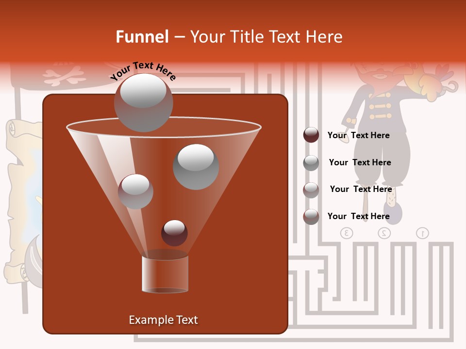 Kid Maze Gun PowerPoint Template