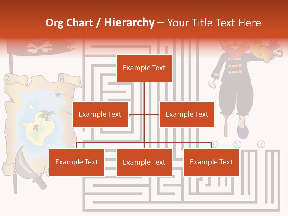 Kid Maze Gun PowerPoint Template