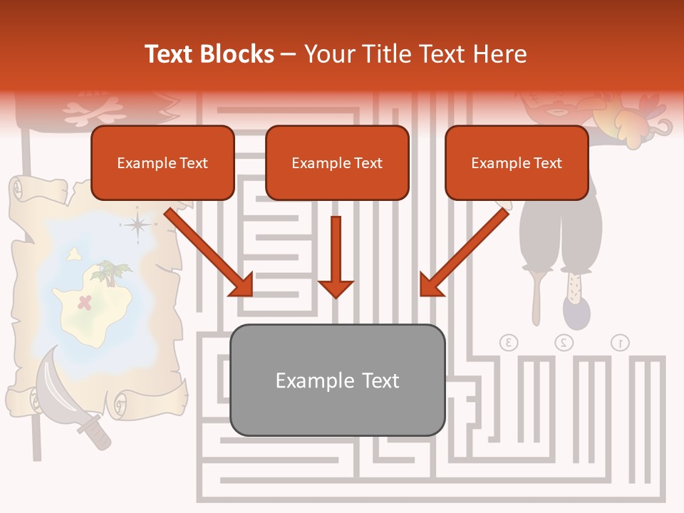 Kid Maze Gun PowerPoint Template