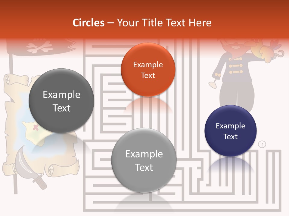 Kid Maze Gun PowerPoint Template