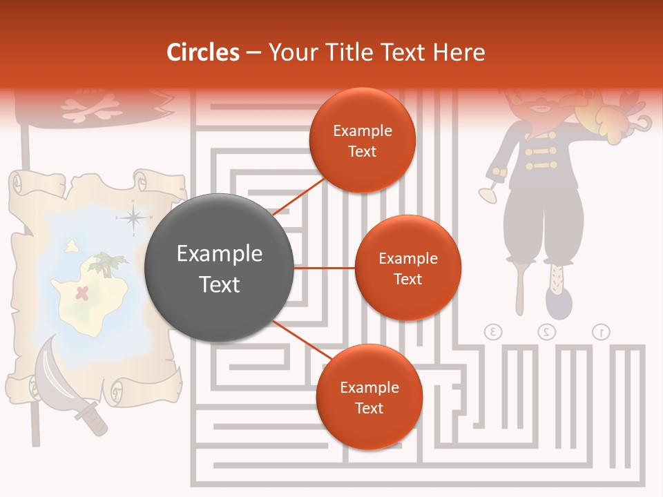 Kid Maze Gun PowerPoint Template