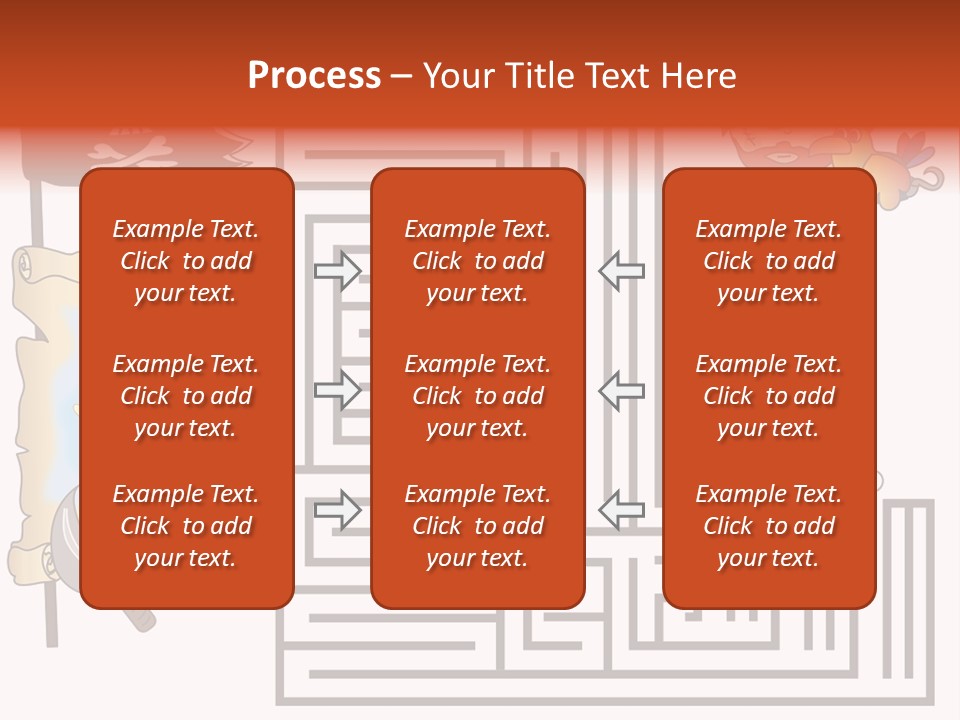 Kid Maze Gun PowerPoint Template