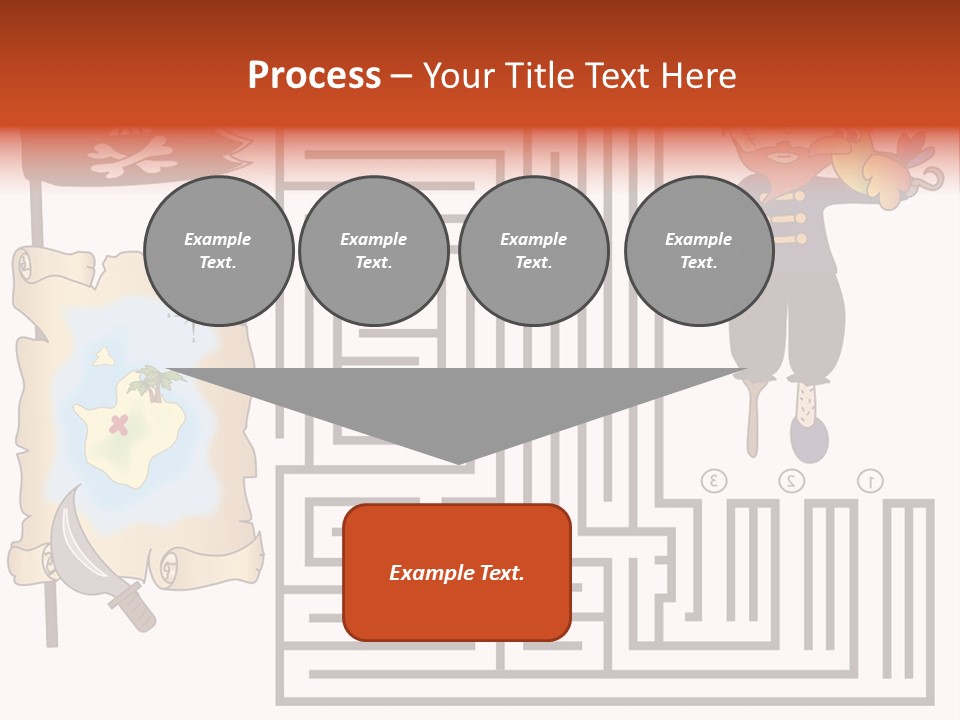 Kid Maze Gun PowerPoint Template