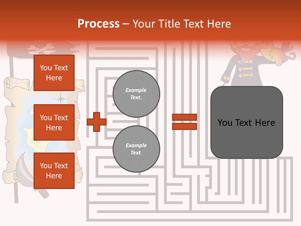 Kid Maze Gun PowerPoint Template