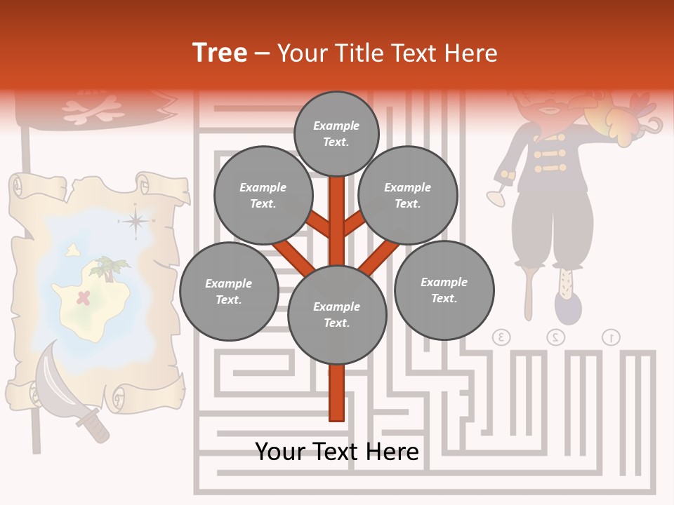 Kid Maze Gun PowerPoint Template