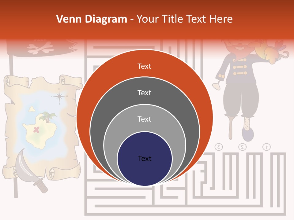 Kid Maze Gun PowerPoint Template