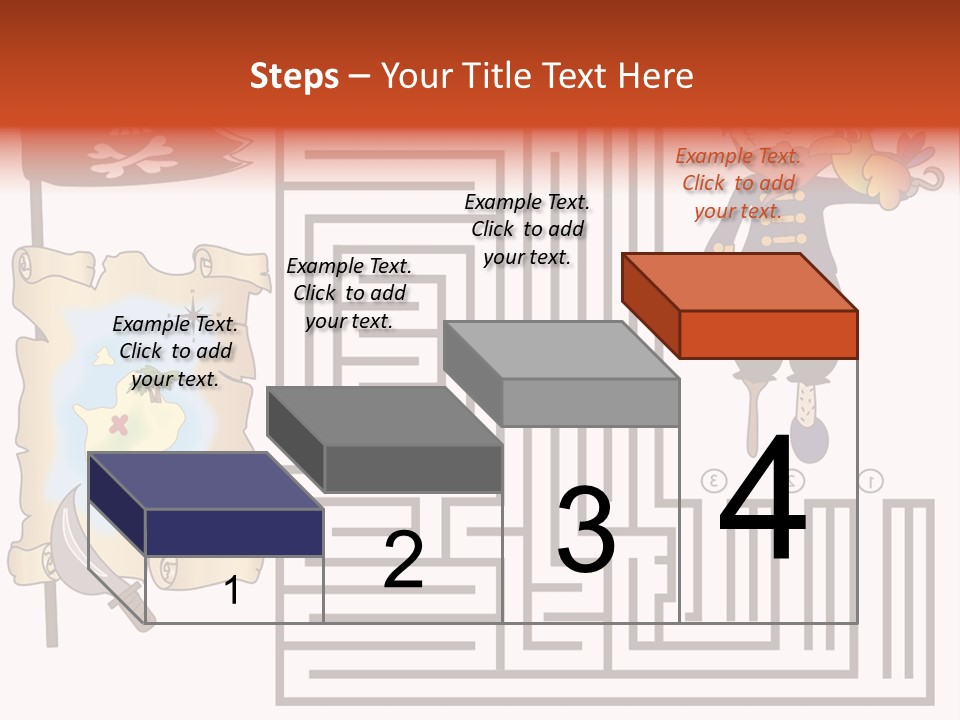Kid Maze Gun PowerPoint Template