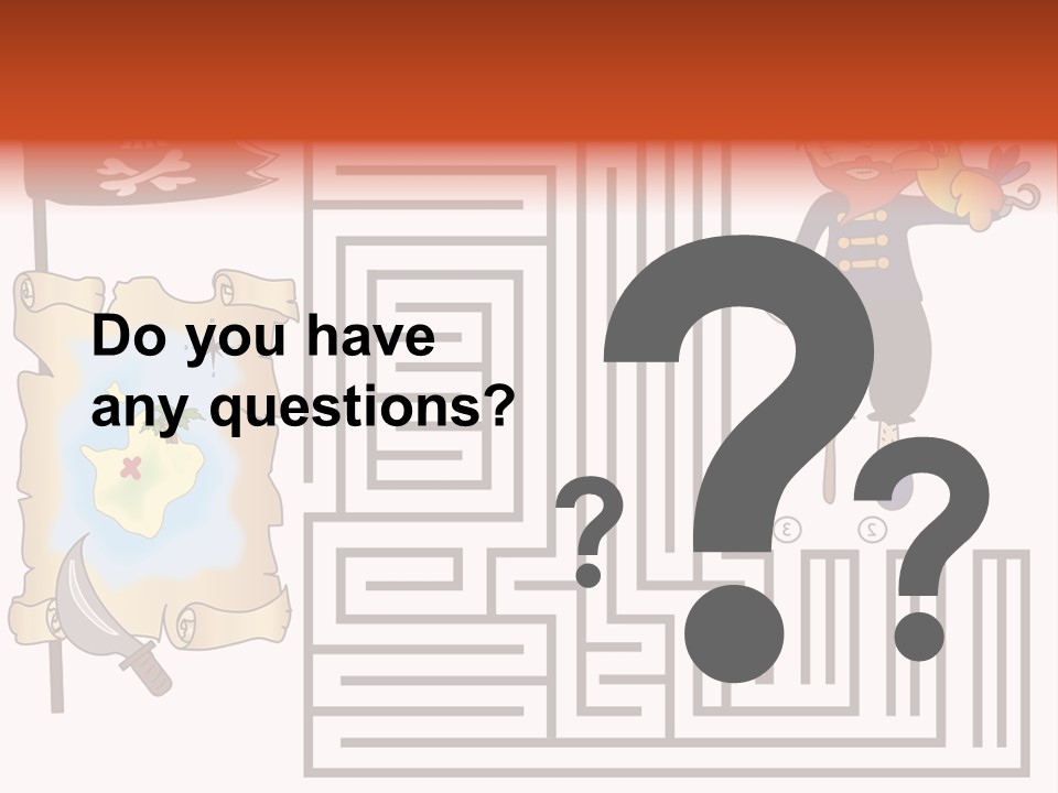 Kid Maze Gun PowerPoint Template