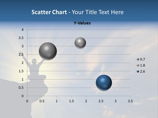 Climber Outdoor Sun PowerPoint Template