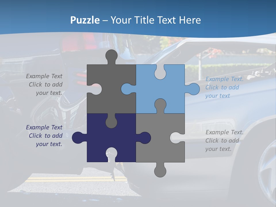 Rear Bender Auto PowerPoint Template