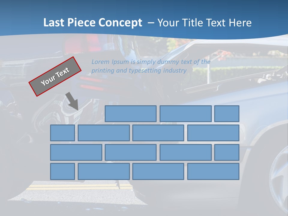 Rear Bender Auto PowerPoint Template