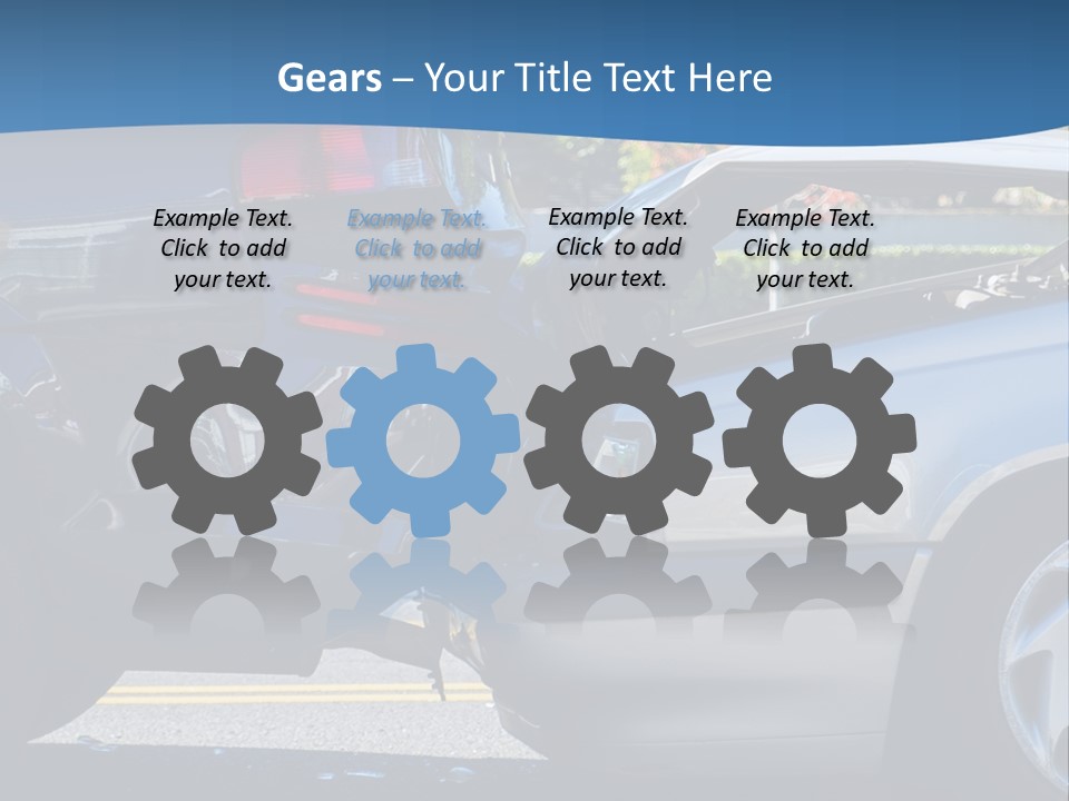 Rear Bender Auto PowerPoint Template