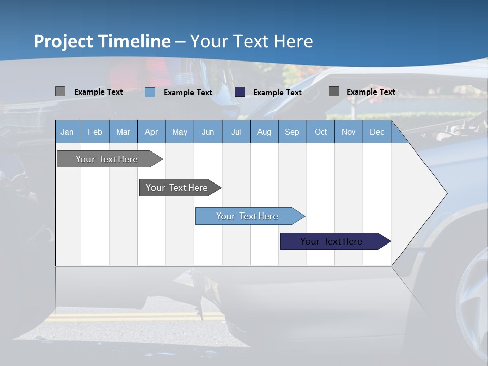 Rear Bender Auto PowerPoint Template