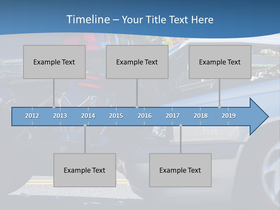Rear Bender Auto PowerPoint Template
