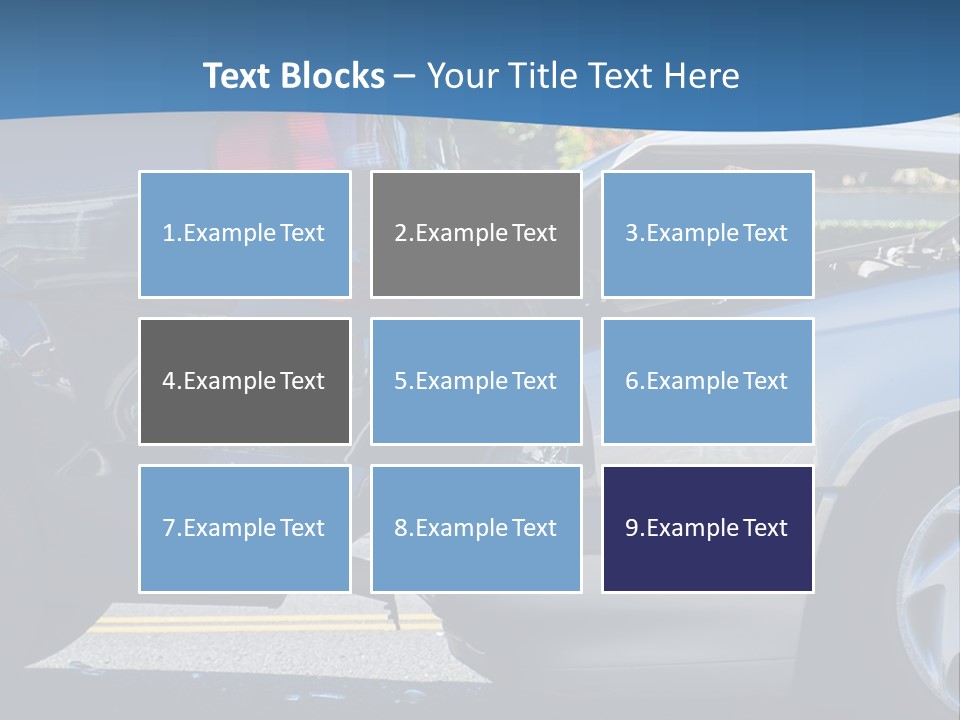 Rear Bender Auto PowerPoint Template