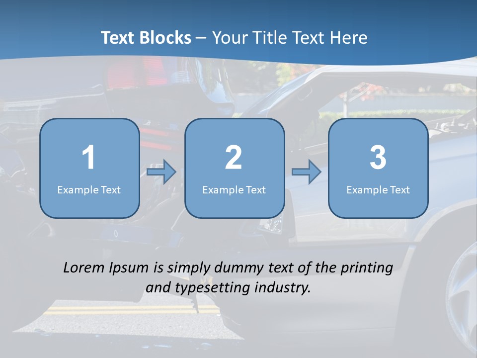 Rear Bender Auto PowerPoint Template